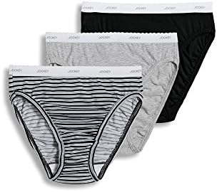 Jockey Women's Underwear 100% Cotton Classic French Cut - 3 Pack