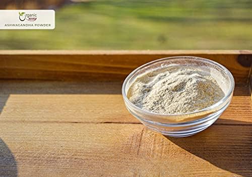 Organic Way Premium Ashwagandha Root Powder (Withania somnifera) - Organic & Kosher Certified | Vegan | Non GMO & Gluten Free | USDA Certified
