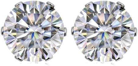 2 Piece Set Crystal Solitaire Earrings Pendant Necklace 18 Inches in Steel