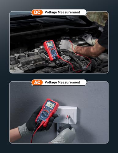 AstroAI Digital Multimeter, TRMS 4000 Counts, Auto-Ranging, Battery Test