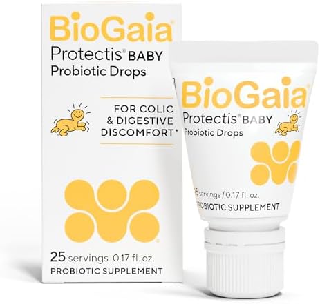 BioGaia Baby Probiotic Drops | Colic & Gas Relief | Safe for Newborns | Pediatrician-recommended | Ease Crying, Fussing, Colic, Gas