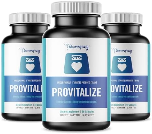 BB Company Provitalize | Probiotics for Women Digestive Health, Menopause, Joint Support | Sexy Midsection Curves