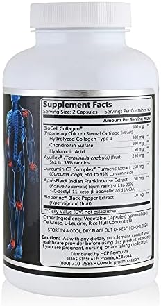 Synovera - Joint Support Complex with Turmeric Extract & Collagen - Mobility & Flexibility - Healthy Joints, Tendon, Ligament