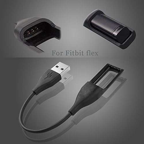 Fitbit Flex Charger, KingAcc Replacement USB Charging Cable Cord Charger Cradle Dock Adapter for Fitbit Flex, Fitbit Flex 1