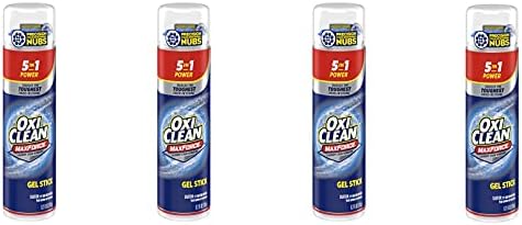 OxiClean Max Force Laundry Stain Remover Gel Stick, 6.2 fl oz | Laundry Pretreat, Dried-In Stain treatment, Food & Grease Stain Removal, Color Safe, Chlorine Free