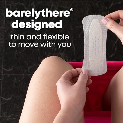 U by Kotex Balance Daily Panty Liners, Wrapped, Light Absorbency, Regular Length, 50 Count (Packaging May Vary)