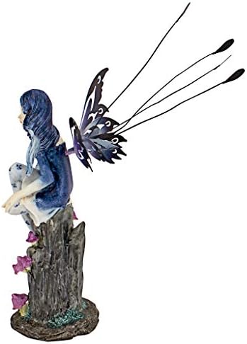 Design Toscano QS232725 Sapphire, The Pepperwand Fairy Statue,full color