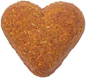 Darford Grain-Free Dog Treats – Tasty Bacon Flavor Minis – Heart-Shaped Crunchy Biscuits – No Corn, Wheat