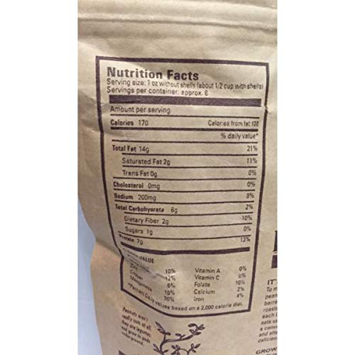 CB's Nuts Lightly Salted In-Shell Peanuts — USA Grown, Slow Roasted in Small Batches, Non-GMO Verified, No Palm Oil, 3-Pack