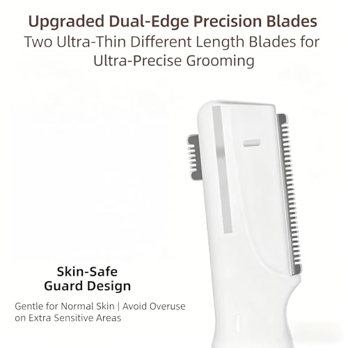 Upgraded Eyebrow Trimmer, Precision Electric Razor for Women Men