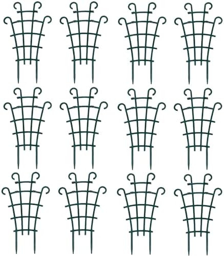 UWIOFF Trellis for Potted Plants, 4Pcs Stackable Small Indoor Plant Trellis