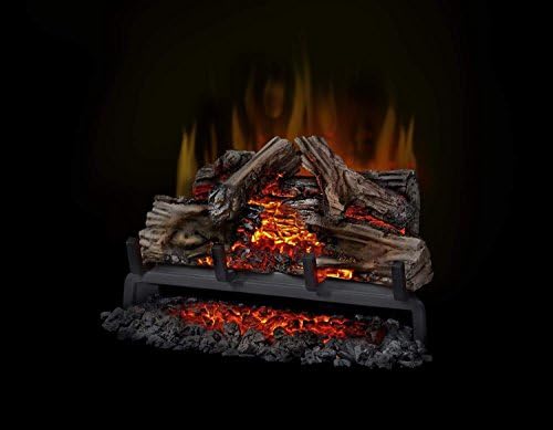 Napoleon Woodland 27 - NEFI27H - Electric Log Set, Electric Fireplace, 27-in, Hand Painted Realistic Logs, High Intensity LED Lights, Realistic Fire, Glowing Logs, Fireplace Insert, Remote Included