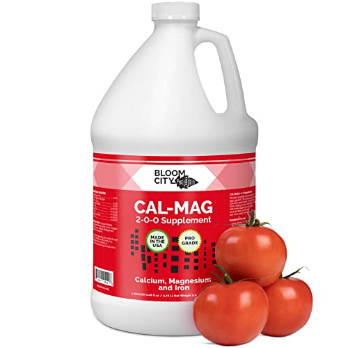 Bloom City Professional Grade Ultra Pure Cal-Mag Fertilizer, (32 oz) | Helps Reduce Blossom End Rot, Corrects Deficiencies, Boost Calcium Uptake, Made for Hydro & Soil, Supports Tomatoes & Peppers