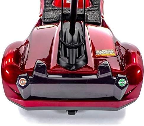 EV RIDER Transport AF Plus Automatic Folding Scooter with Remote - Lithium Battery Lightweight Travel Mobility Scooter - 49 lbs Total (Blue), S21AF