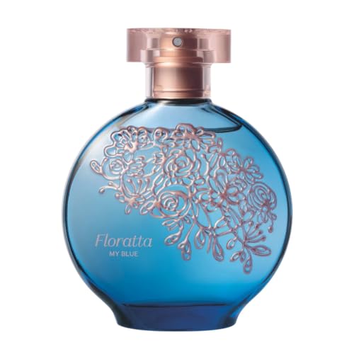 O Boticário Floratta Rose Eau de Toilette - Classic Floral Fragrance for Women - Fresh Gardenia & Romantic Rose - Long Lasting Everyday Womens Perfume - Cruelty-Free & Vegan - 2.5 oz (75 ml) | Classic fresh gardenia and romantic rose scent profile. Light…