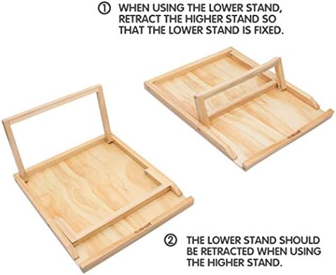 LAVIEVERT Wooden Bracket Stand for 1000 / 1500 Piece Puzzle Board