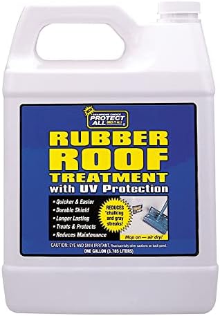RV Rubber Roof Treatment - 1 gallon - anti-static, dirt repelling