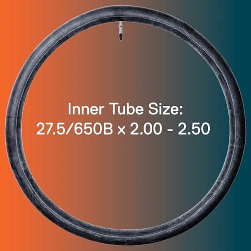 WELDTITE Self Sealing Bike Inner Tube, 27.5"/650B x 2.00-2.50 | Enhanced Durability, Schrader Valve