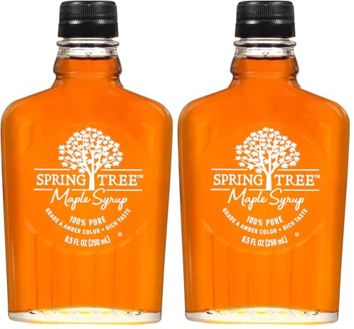 Spring Tree Pure Maple Syrup Bottle, 8.5 Fl Oz