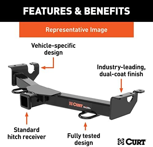 Curt Manufacturing 31053 Front Mount Receiver