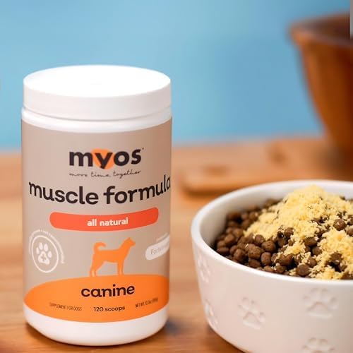 MYOS Canine Muscle Formula - Dog Muscle Builder & Mobility Support - 180 g