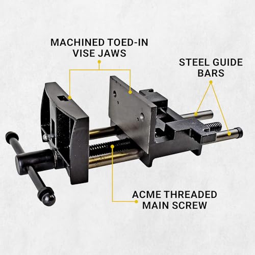 Yost Vises 10WW-CA 10" Heavy-Duty Ductile Iron Woodworkers Vise