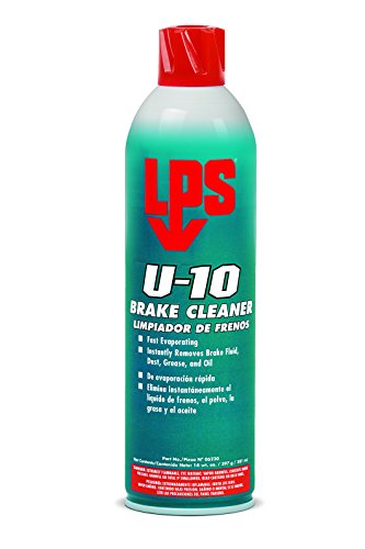 LPS U-10 Brake Cleaner, 14 oz Aerosol (Pack of 12)