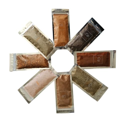 Cpise ORGANIC Camping Spice Set with 8 Essential Spices for Camping & Travel