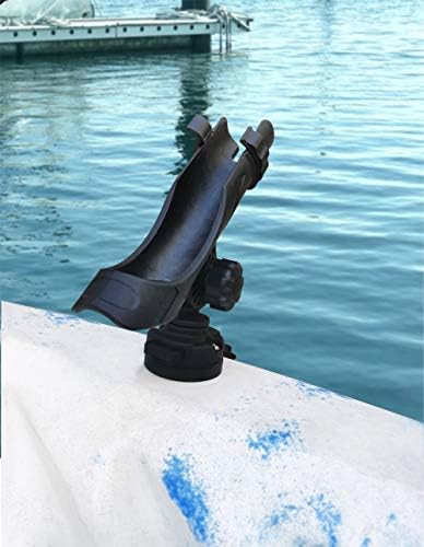 Brocraft Kayak/Boat Power Lock Rod Holder/Power Lock Rod Holder with EasyLock Flush Deck Mount