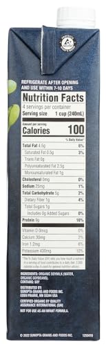 Westsoy Soymilk Unsweetened Organic, Gluten Free, 32-ounce box (pack of 2)