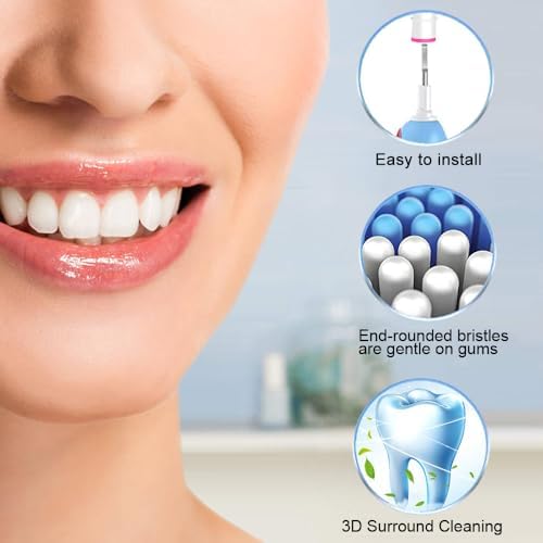 Sensitive Gum Care Brush Heads Compatible with Oral-B Electric Toothbrush