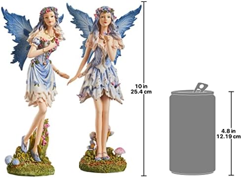 Design Toscano Fairy of Hopes and Dreams Garden Statue by Artist Cecelia 11"Wx11"Dx22"