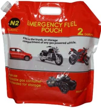 2 Gallon Gas Pouch (Foldable-Expandable gas pouch
