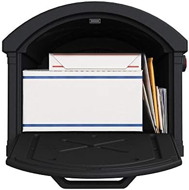 Gibraltar Mailboxes GHC40M01 Grand Haven Decorative Package Mailbox, Mocha