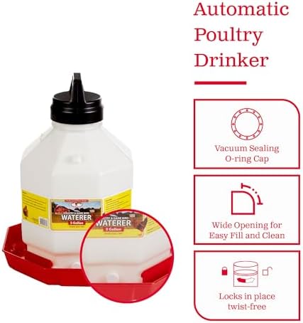 Little Giant Plastic Poultry Waterer