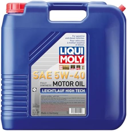 Liqui Moly 2331 Leichtlauf High Tech 5W-40 Engine Oil - 1 Liter
