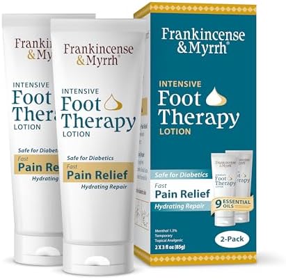 Frankincense & Myrrh Intensive Foot Therapy Lotion, Diabetic Relief, 3 oz