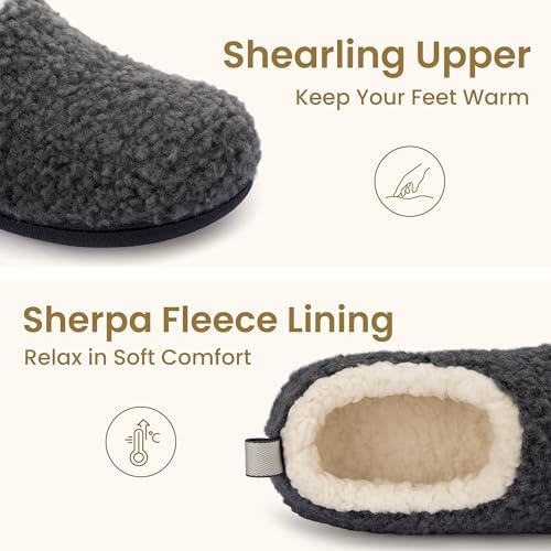 RockDove Women's Nomad Faux Shearling Slipper