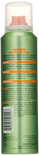 Garnier Hair Care Fructis Style Frizz Guard Anti-Frizz Dry Spray, 3.1 Ounce (Pack of 1)