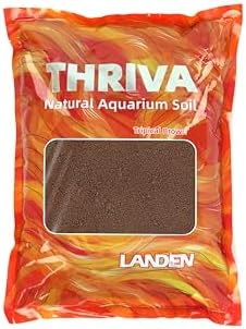 Thriva Aqua Soil Aquarium Substrate Black 5L Planted Tank Shrimp | For planted aquarium, aquascaping and shrimp