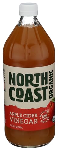 North Coast, Vinegar Apple Cider Raw Unfiltered Organic, 32 Fl Oz