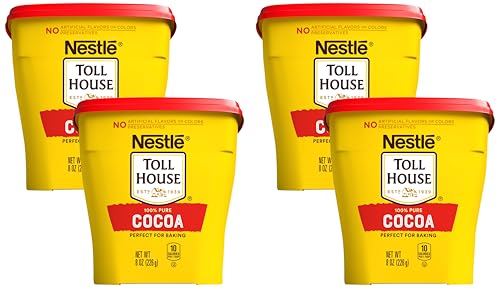 Nestle Toll House 100% Pure Cocoa for Baking 8 oz