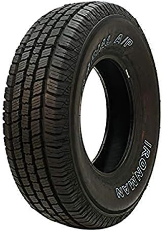 Ironman Radial A/P 265/70R17 115T | Truck/SUV Highway All Season Traction 115T Rated Standard Load Radial Construction Outlined White Lettering Tire