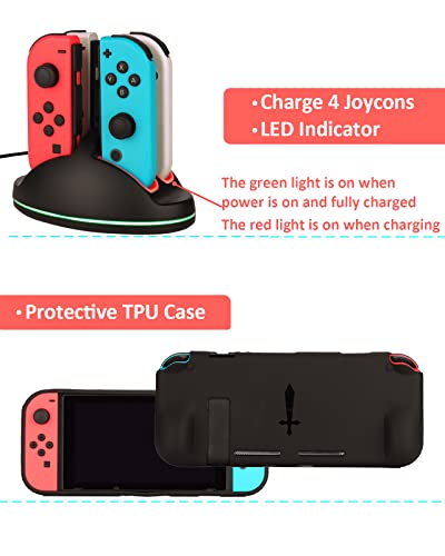 Switch Accessories - Family Bundle Accessories for Nintendo Switch