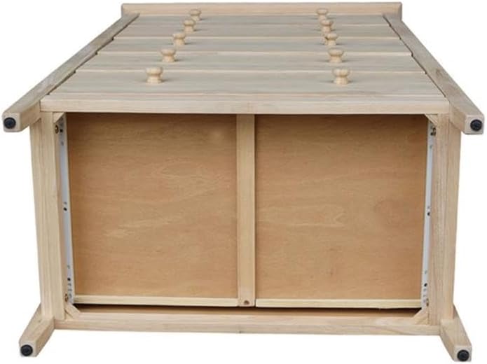 International Concepts Dresser with 3 Drawers, Unfinished