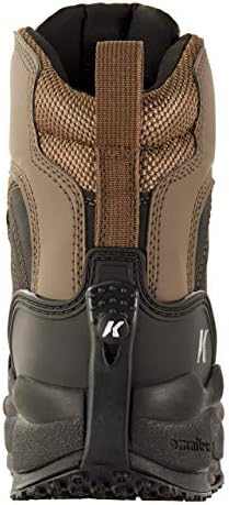Korkers Buckskin Men's Wading Boots - Durable and Non-Corrosive - Includes Interchangeable Felt & Kling-On Soles