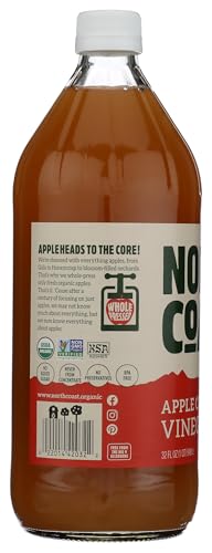 North Coast, Vinegar Apple Cider Raw Unfiltered Organic, 32 Fl Oz