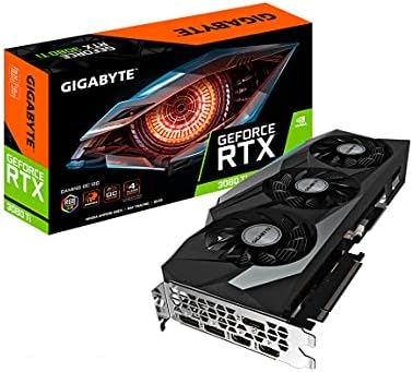 GIGABYTE GeForce RTX 3080 Ti Gaming OC 12G Graphics Card, 3X WINDFORCE Fans, 12GB 384-Bit GDDR6X, GV-N308TGAMING OC-12GD Video Card