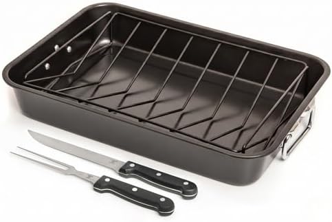 Moss & Stone 12" Deep Nonstick Skillet with Lid, 5 Qt Saute Pan, Oven Safe