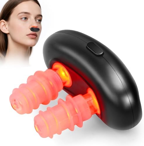 Red Light Nasal Therapy Device, Three Light Therapy Modes, Portable Red Light Therapy for Nose